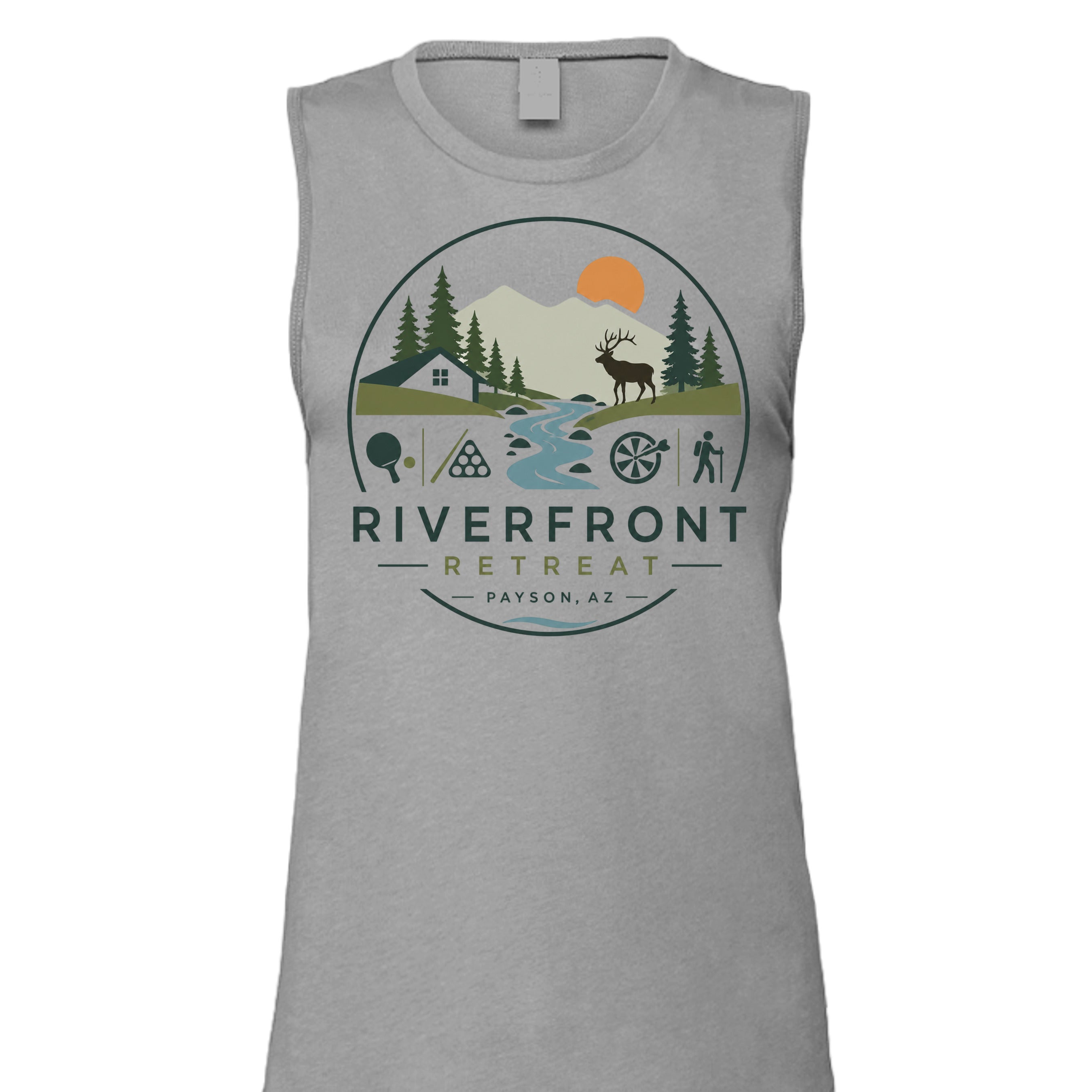 ATHLETIC HEATHER - B6003 - FRONT