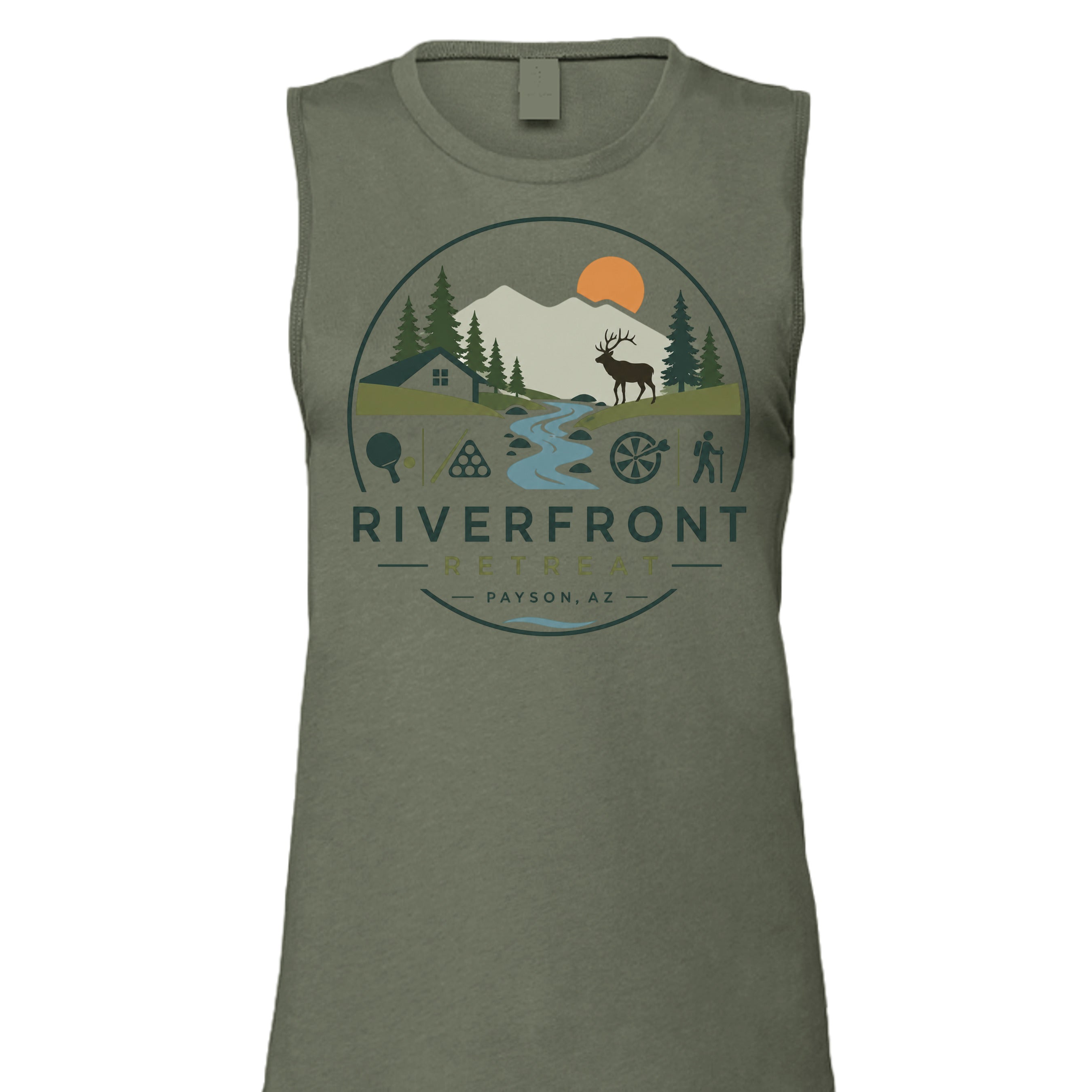 MILITARY GREEN - B6003 - FRONT