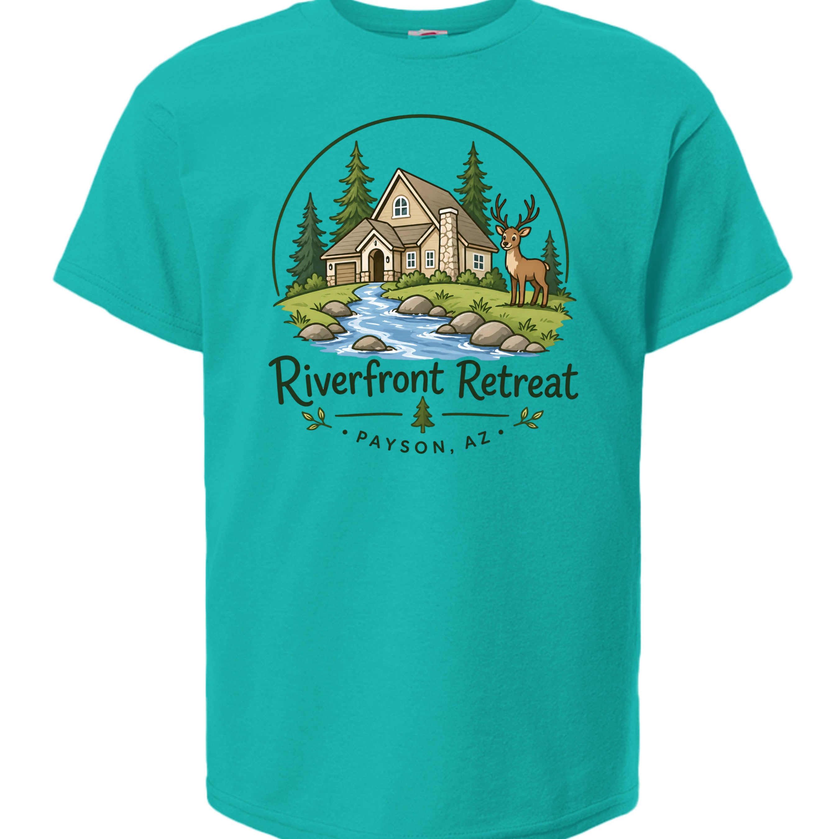 Athletic Teal - 5480 - FRONT