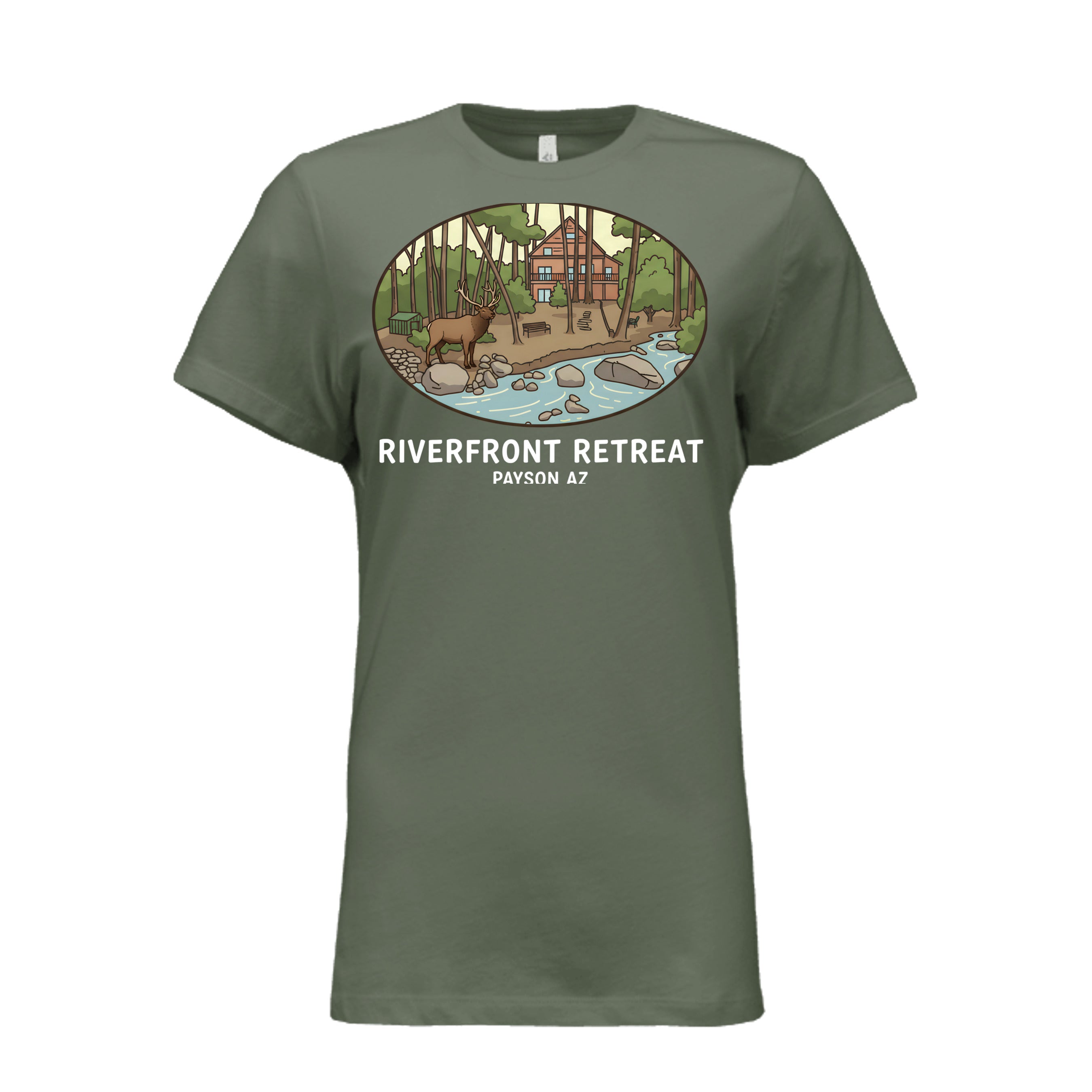 Military Green - B6400 - FRONT