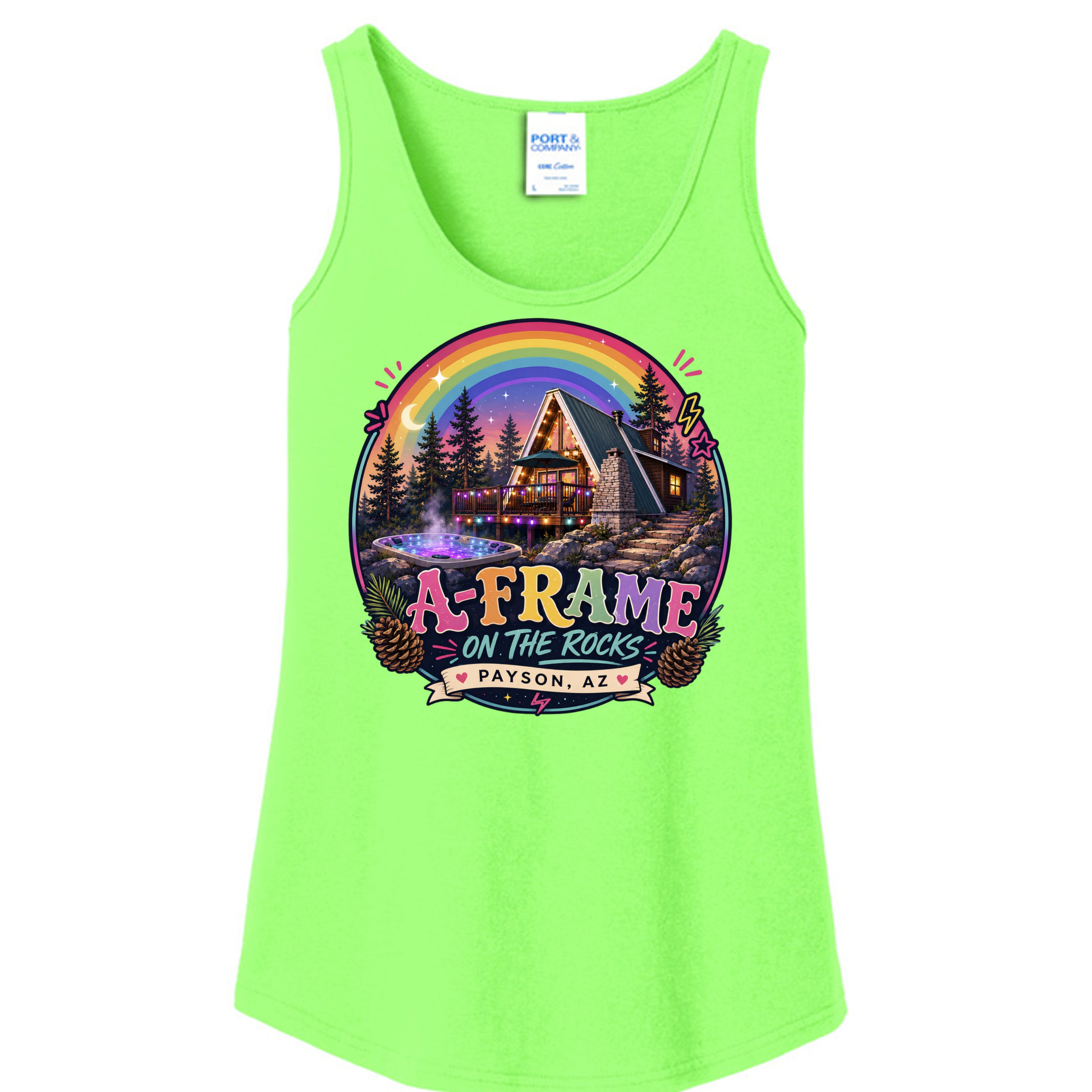 Neon Green - LPC54TT - FRONT