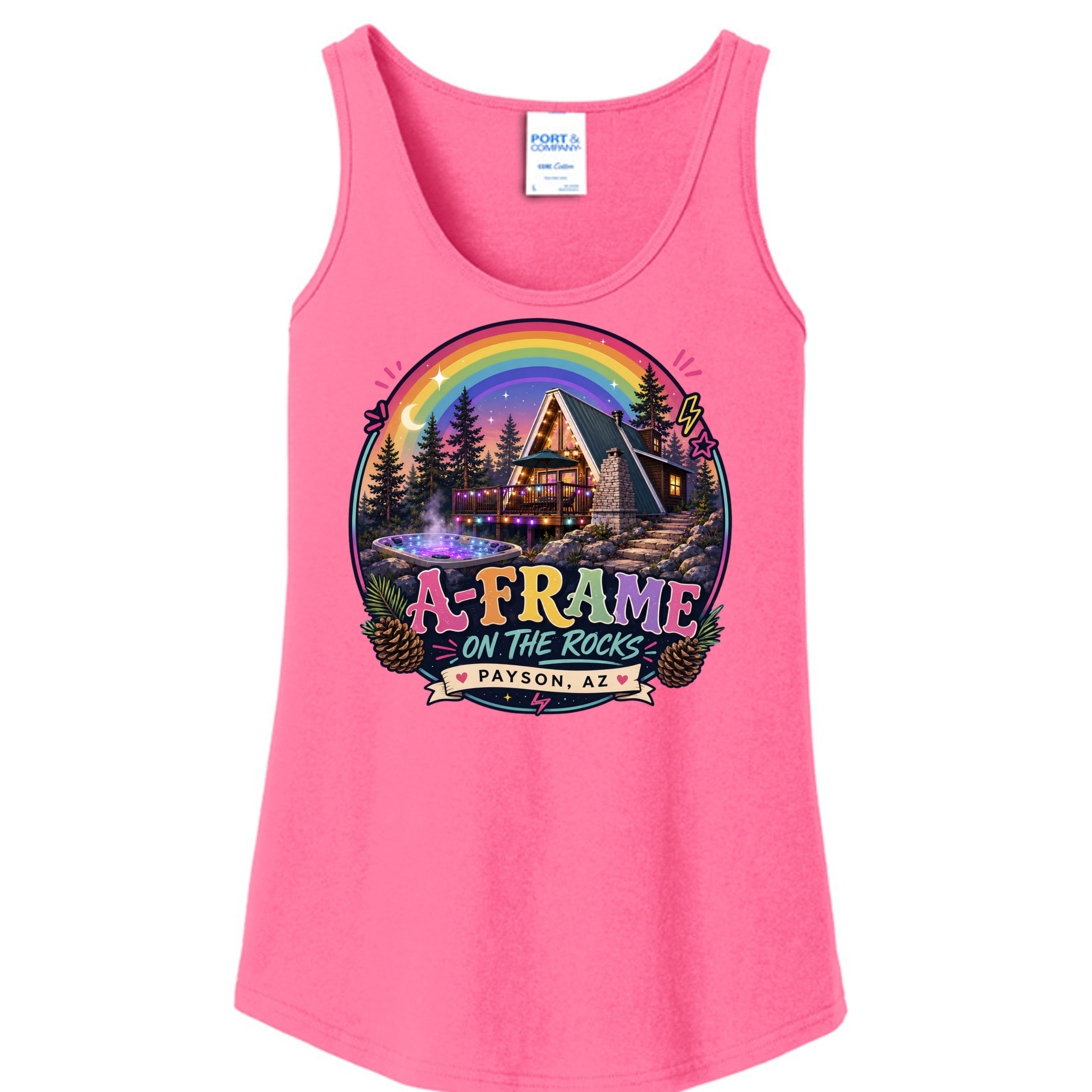 Neon Pink - LPC54TT - FRONT