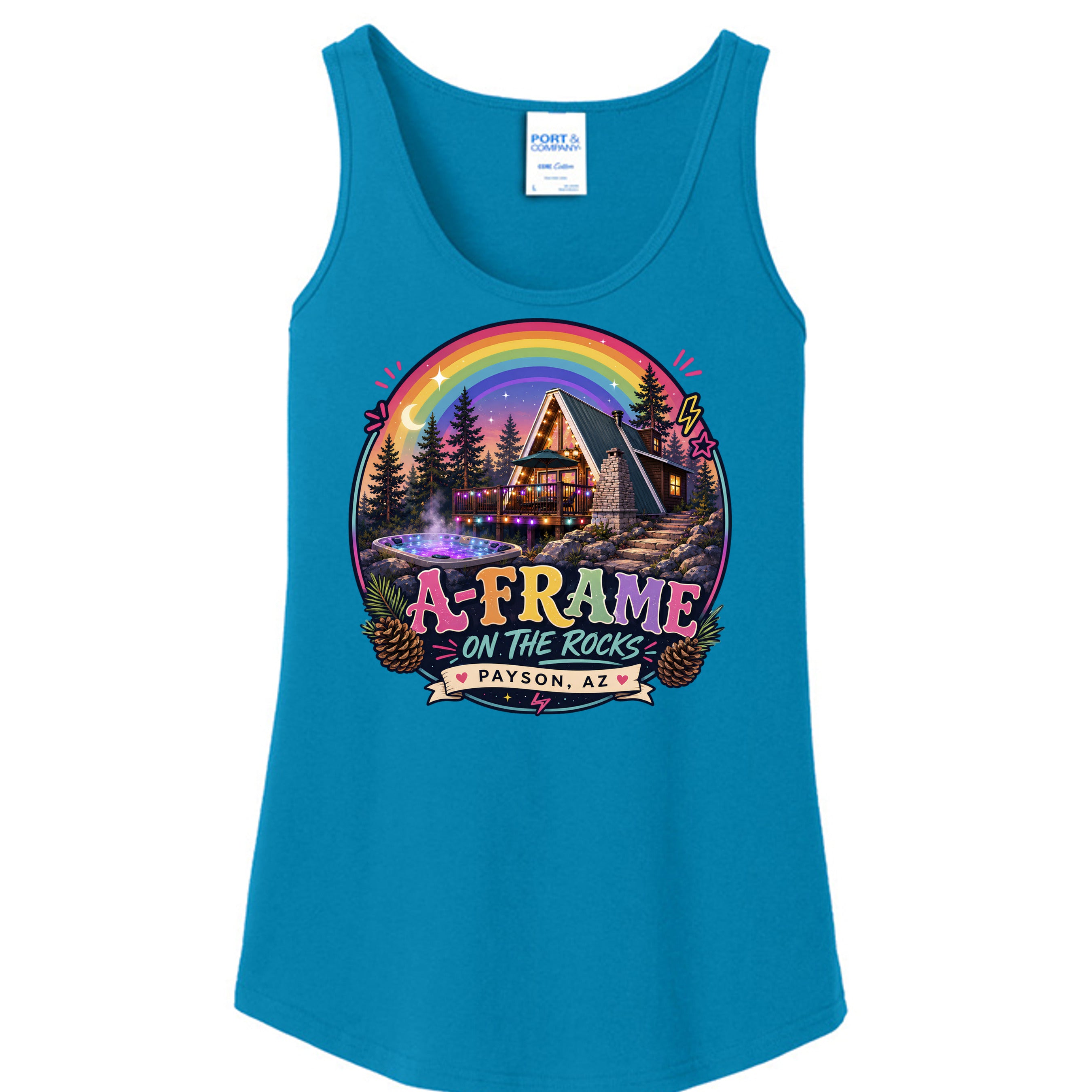 Neon Blue - LPC54TT - FRONT
