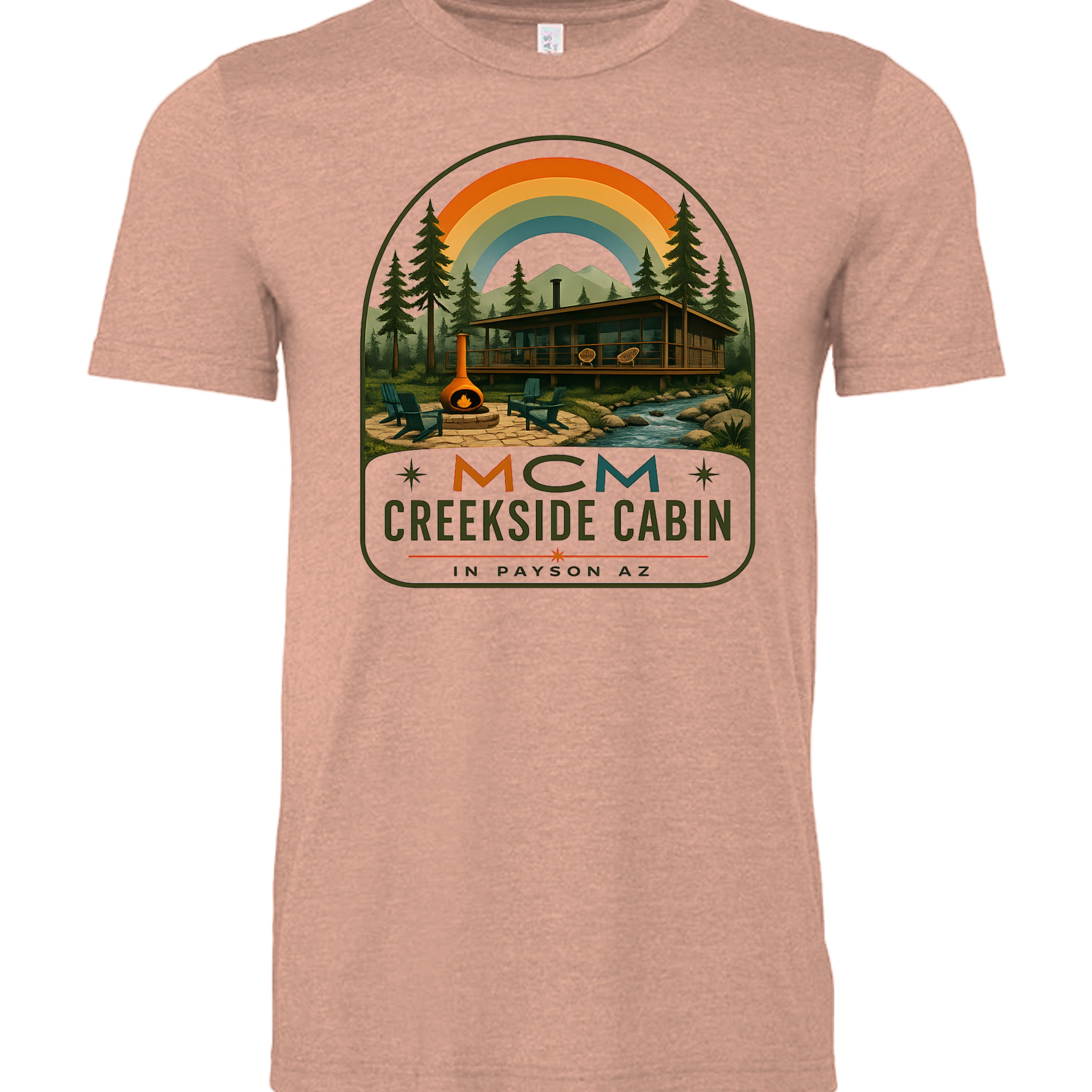 Heather Prism Sunset - 3001CVC - FRONT